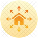 Smart Home Smart House Share Icon