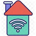 Smart Home Technology Home Icon