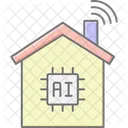 Smart Zuhause Ai Symbol