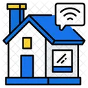 Smart Home Technology Home Icon