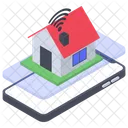 Hausautomation Smart Home Haustechnik Symbol