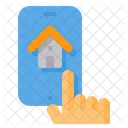 Smart Home Smartphone Application Icon
