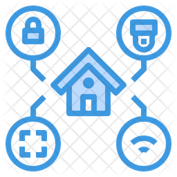 Smart Home Icon Of Colored Outline Style Available In Svg Png Eps Ai Icon Fonts