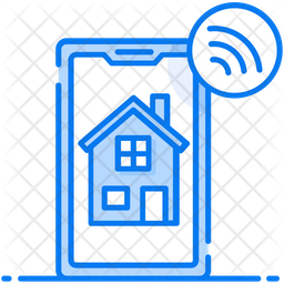 Smart Home Icon Of Colored Outline Style Available In Svg Png Eps Ai Icon Fonts