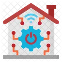 Smart Home Internet Icon
