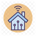 Smart Home Smart House Internet Icon