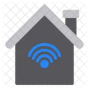 Smart Home Technology Internet Icon