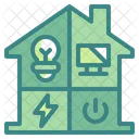 Smart Home Panel Industry Symbol