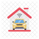 Smart Home Smart Garage Smart House Icon