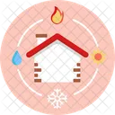 Air Conditioning Smart Home Technology Icon