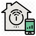 Home Smart Iot House Wifi Icon