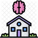 Smart House Brain Icon