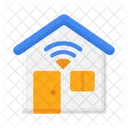 Smart Home Wifi Wireless Icon