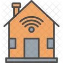 Smart Home Wireless Home Icon