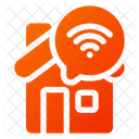 Smart Home Network Internet Icon