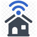 Network Wifi Home Icon