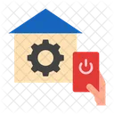 Smart Home Automation Script House Building Icon