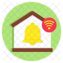 Smart Home Bell Smart Home Alert Smart House Bell Icon