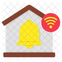 Smart Home Bell Smart Home Alert Smart House Bell Icon