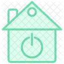Smart Home Device Duotone Line Icon Icon