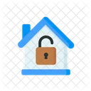 Smart Home entsperrt  Symbol