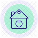 Smart Home Gerateliniensymbol Symbol