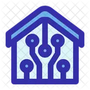 Home Technology Circuit Icon