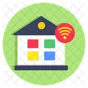 Smart Home Wireless Home Smart House Icon