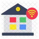 Smart Home Wireless Home Smart House Icon