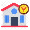 Smart Home Wireless Home Smart House Icon