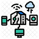 Home Smart Aircondition Icon