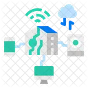 Home Smart Aircondition Icon