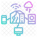 Home Smart Aircondition Icon