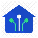 Smart Home Technology Home Icon