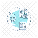 Voice Assistants Concepts 아이콘