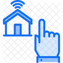 Smart Home Klick Smart House Klick Hand Icon