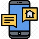 Smart Home Message  Icon