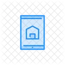 Smart-Home-Mobiltelefon  Symbol