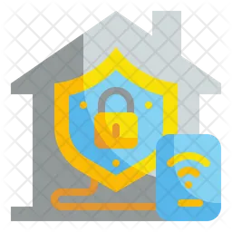 Smart Home Security  Icon