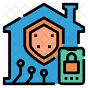 Smart-Home-Sicherheit  Symbol