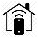Smart Home System Automation Security Icon