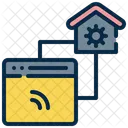 Smart Home System Icon