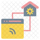 Smart Home System Icon
