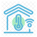 Smart Home Temperature Home Temperature Thermometer Icon