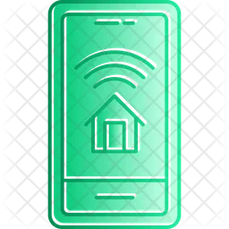 Smart-Home-Überwachung  Symbol