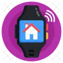 Smart Home Watch Smartwatch Smartband Icon