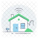 Smart House Smart Living Home Automation Icono