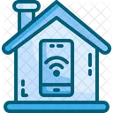 Smart House Internet Of Things Real Estate Icon