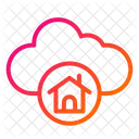 Smart House Cloud Smart Home Icon