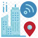 Smart City Pin Icon